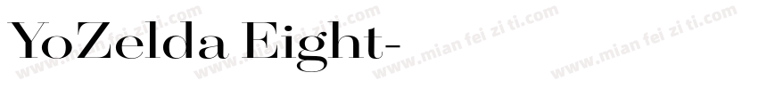 YoZelda Eight字体转换